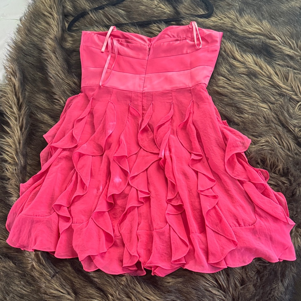 Bcbg pink strapless dress - Picture 5 of 5